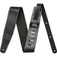 Fender Eingebrochener Lederriemen schwarz 25"