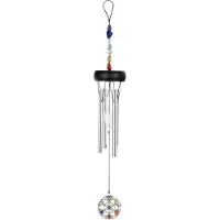 Sonic Energy Mini Chakra Chimes 30 cm (12") Silber