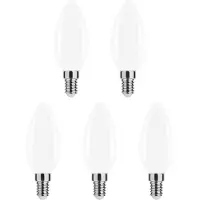 Modee Lighting E14 LED-Lampe B35 4W 470lm 2700K warmweiß 5 Stück