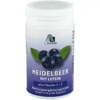 Avitale Heidelbeer KAPSELN+Lutein+C+E 60 St Kapseln