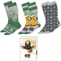 Cerdá Group The Mandalorian Socken 3 Paare Mehrfarbig EU 35-41 Mehrfarbig EU 35-41
