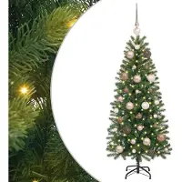 vidaXL Kim (mit LEDs und roségoldenen Kugeln)