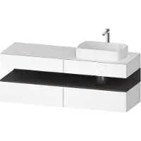 Duravit QA4778049180010 QTG KWTU WH Ek. 1600x550x600 Wß Mt. H