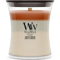 Woodwick Vanilla Embers Trilogy medium Jar