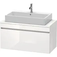 Duravit Waschtischunterschrank Com DuraStyle 100x47,8cm, w hgl/we ma, f Kons, 1 Ausz.