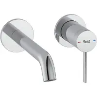 Roca Ona Wand-Waschtischmischer Ausladung 17,5 cm