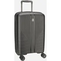 Travelite Air Stripe - 4-Rollen-Kabinentrolley Slim 55 cm (black)
