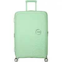 American Tourister Soundbox Spinner 77/28 TSA Expandable pastel green