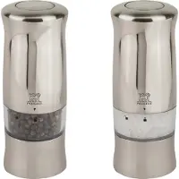 Peugeot Salz- & Pfeffermühle Zeli Edelstahl-Optik 14 cm