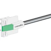 Schneider Electric KBC10DCS101 KBC Abgangsadapter, 10A, fester Phasenabgriff L1+N+PE, 0,8m Kabel - 10 Stück