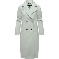 NAVAHOO Damen Mantel Sternlein im Trenchcoat-Stil