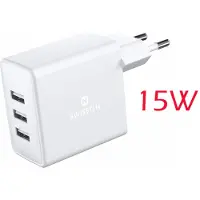 Swissten Smart IC Tkla Ldtjs 3x USB 3 15W