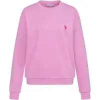 U.S. POLO ASSN. . Damen Sweatshirt Pullover aus Baumwoll-Stretch