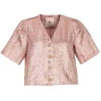 Freebird Damen Blazers F-wv-jaquard-fantasy-26-1 - Roze - Größe M