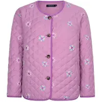 Ydence Damen Jacken Jacket Robylin - Lila - Größe XL