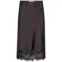 Haute L'Amitié Damen Röcke Naomi Lingerie Pencill Skirt - Zwart - Größe L