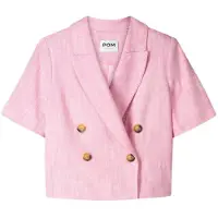 Pom Amsterdam Damen Blazers Blazer Shell Pink - Roze - Größe 36