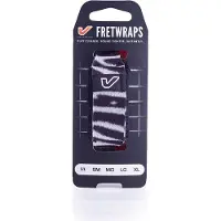Gruvgear FretWraps Wild Zebra Saitend mpfer, 1er-Pack (gro ) (FW-1PK-ZEB-LG)