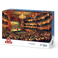 Art puzzle Im Theater