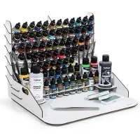 Vallejo 26012 Paint display + Work station - Vertical Storage - 40x30cm Verfrek