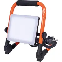 Solight LED-Strahler mit Klappstativ, 30 W, 2700 lm, 4000 K, Kabel mit Stecker, Schutzart IP65 WM-30W-FEQ