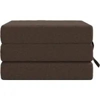 vidaXL Klappsofa Bett 75 x 67 x 45 cm Taupe