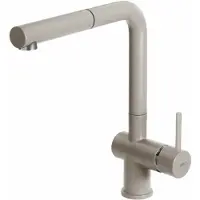 Elleci Stream Plus, Ziehen, Champagner, Keratek, Hebelgriffe, Einzelbild, 3/8"