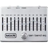 Mxr M108S Ten Band EQ equalizer effectpedaal