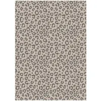 Ross 3er Pack Baumwoll-Geschirrtücher Leoprint 50x70 cm - grau;beige
