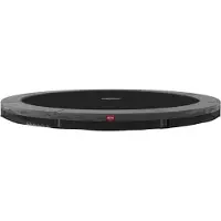 Berg Bodentrampolin Favorit InGround 330 Stahlrahmen Grau