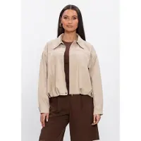 Grace & Mila Damen Jacken Ss26111017 - Beige - Größe M