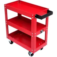 KRAFT&DELE | Werkstattwagen, 510 x 260 x 580mm, Werkzeugwagen, Montagewagen