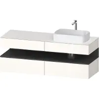 Duravit QA4778049220000 QTG KWTU WH Ek. 1600x550x600 Wß Hl.