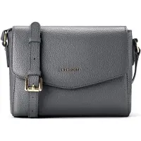 Lazarotti Bologna Leather Crossbody Umhängetasche Leder 22 cm