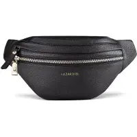 Lazarotti Gürteltasche "Bologna Leather Double-Zip Gürteltasche Crossbody Leder 25 cm"