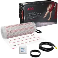 AEG Fußbodenheizung "Basis Thermo Boden "TBS TB 160/1.5 Set Plus" Elektrische Fußbodenheizung, Komplettset 1,5 m², 160 W/m²