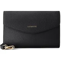Lazarotti Clutch "Bologna Leather Clutch Umhängetasche Leder 23 cm"