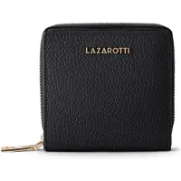 Lazarotti Geldbörse "Bologna Leather Medium Zip-Around Geldbörse Leder 10 cm"