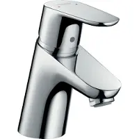 Hansgrohe Focus 70 Waschtischmischer Chrom mit Push-Open Ablaufgarnitur