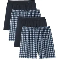 Calida Web-Boxershorts Casual Figurbetont Prints Benefits 4P
