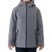 4F dunkelgraue Skijacke für Jungen