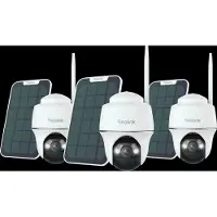 Reolink Argus B430 + Solar Panel 3er-Pack