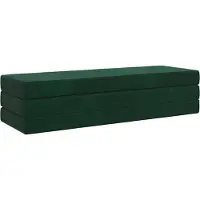 vidaXL Klappsofa Bett 180 x 67 x 45 cm Dunkelgrün