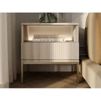 GRAINGOLD NACHTSCHRANK Kaschmir 54 cm Deo
