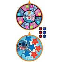 Disney Wurfscheibe Stitch mit Bällen - Klettwurfscheibe Spielzeug