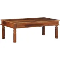 vidaXL Couchtisch 110x60x40 cm Massivholz Akazie