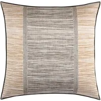 HUGO BOSS Home Satin Bettwäsche Taman Kissenbezug einzeln 80x80 cm - beige;grau