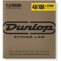 Dunlop Bass Flatwound Stainless Steel - 4-Strings Set