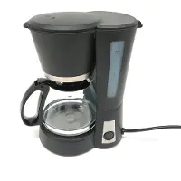 Tristar CM-1233 Kaffeemaschine, Filterkaffeemaschine, 0,6 l, Gemahlener Kaffee, 550 W, Schwarz, Edelstahl