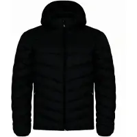 Clique Jacke Idaho Junior aus recyceltem Polyamid mit daunenähnlicher Wattierung, abnehmbarer Kapuze und 3 Reißverschlusstaschen